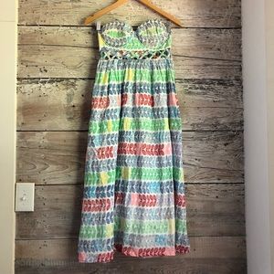 Mara Hoffman strapless dress